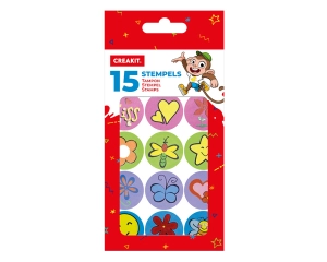 Stempels 15 stuks KIDS