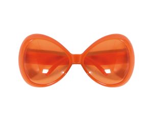 Bril Oranje groot