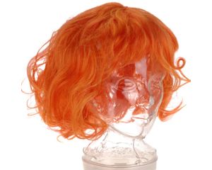 Pruik Oranje dames