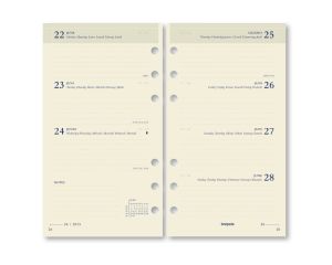 Vulling Brefax 17 - 1 week per 2 pagina