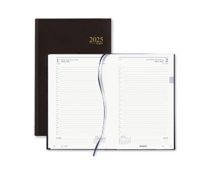 Bureau Agenda Lima Saturnus Zwart  - 1 dag per pagina