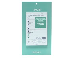 Wandkalender op schild - 1 week overzicht