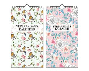 Verjaardagskalender Birds and Garden