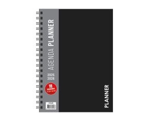 Planner spiraal SOHO Black - 29x21cm
