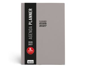 Planner 29x21cm SOHO STREET licht grijs