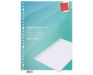 Ringbandpapier 23-rings 10mm 100 vellen