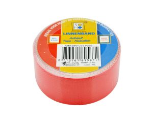 Linnenband rood 19mmx3m
