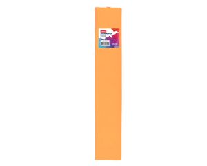 Crêpepapier licht oranje 50x250cm