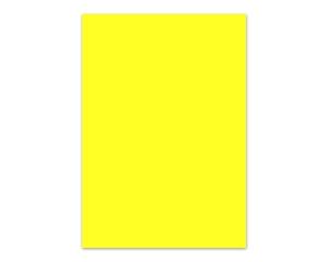 Etalagekarton fluor geel - 380 grams, 48x68cm