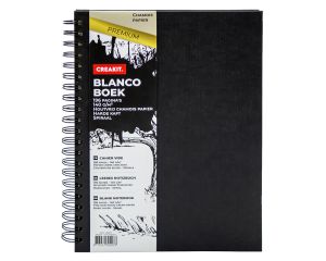 Blanco boek spiraal A4 chamois papier PREMIUM