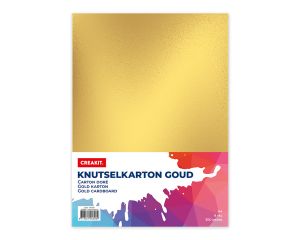 Karton Goud A4 - 8 vel, 300 grams  ALLROUND