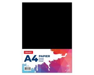 Papier A4 Zwart - 100 vel, 110 grams ALLROUND