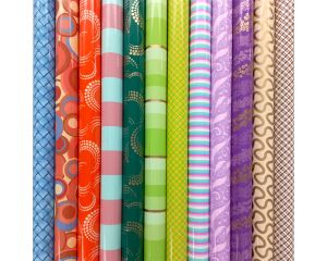 Rol kadopapier Geo Spring 2mx70cm