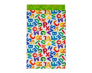 Geschenkzakjes Letters 12x19cm 200 stuks