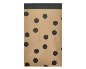 Geschenkzakjes Kraft Stip 12x19cm 200 stuks