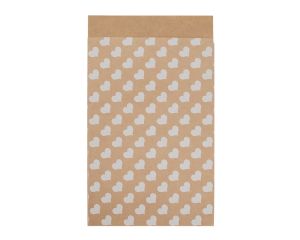 Geschenkzakjes Kraft Hart 12x19cm wit 200 stuks
