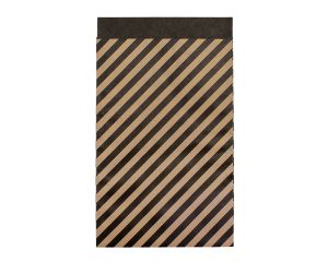 Geschenkzakjes Kraft Lijn 12x19cm 200 stuks
