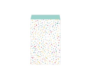 Geschenkzakjes Dots wit 12x19cm 200 stuks
