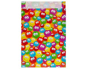 Geschenkzakjes Smiley 25x34cm 100 stuks