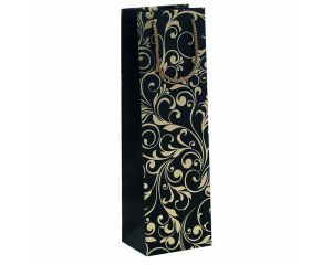 Geschenktas Ornamentic Gold tbv fles