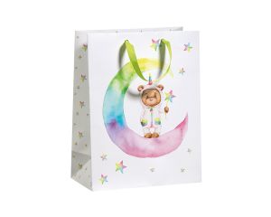 Geschenktas Rainbow Moon M