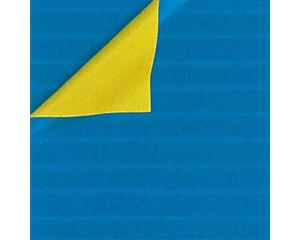Toonbankrol Lak Blauw/Geel 2-zijdig 250mx70cm