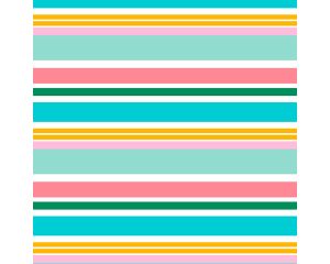 Toonbankrol Gekleurde Strepen 250mx30cm