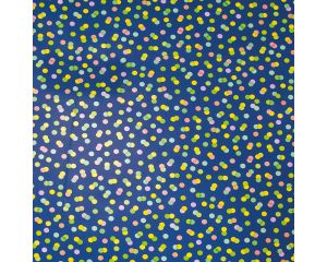 Toonbankrol Confetti in blauw 250mx50cm