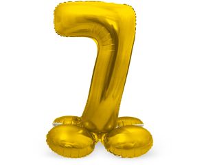 Staande cijferballon 7