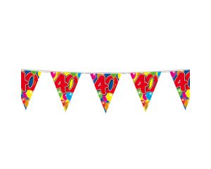 Vlaggenlijn Balloons 40 jaar