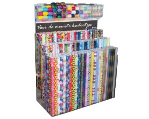 Display kadopapier gevuld 125x45x98cm