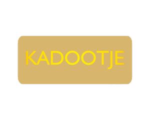 Rol etiketten -  Kadootje -  500 stuks