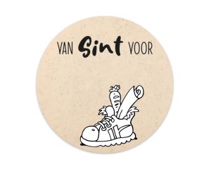 Rol etiketten - Sint Kado 500 - stuks