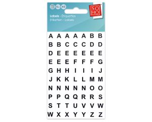 Plakletters A-Z 5mm 2 vel #41