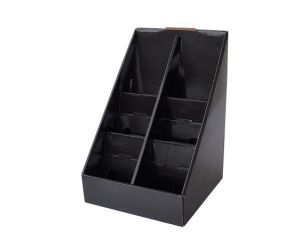 Lege etiketten display 6-vaks