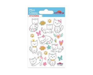 Sticker Poesjes getekend #65
