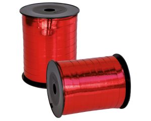 Klos sierlint Metallic Rood 1cmx250m breed