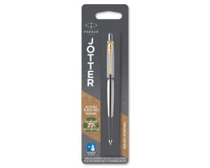 Parker balpen Jotter Stainless Steel - Gold Tip