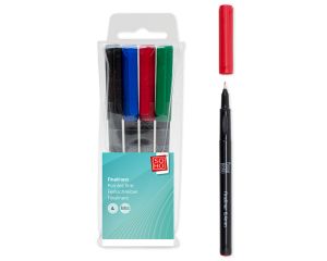 Fineliners 4 stuks
