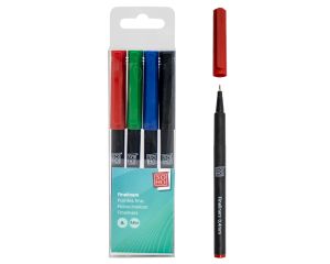 Fineliners 4 stuks