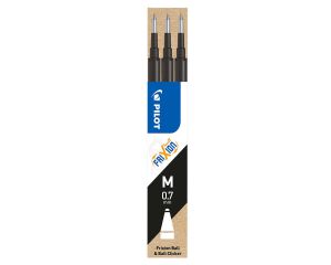 PILOT Frixion rollerballvullingen 3 stuks zwart