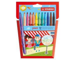 Stabilo Power viltstiften 12 stuks