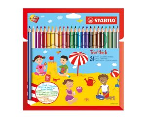 Stabilo Trio kleurpotloden 24 stuks