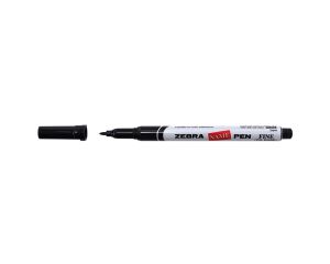 Textielpen Zebra F zwart