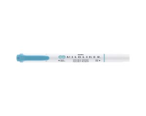Highlighter Mildliner rookblauw Zebra
