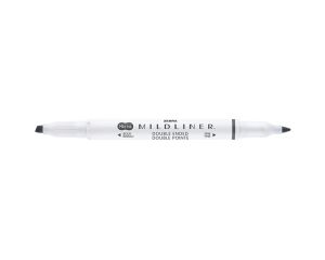 Highlighter Mildliner donkergrijs Zebra