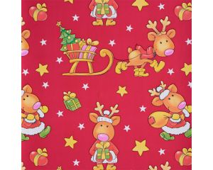 Toonbankrol Kerst Rudi 250mx50cm