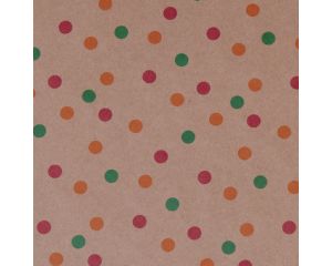 Toonbankrol Kleurbolletjes Kraft 150mx30