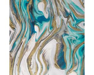 Toonbankrol Marmer Blauw 150mx30cm