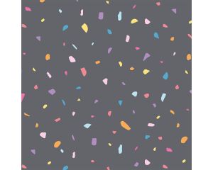 Toonbankrol Confetti Grijs 200mx50cm